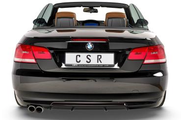 CSR Diffusor | Heckansatz mit ABE für BMW 3er E92 / E93 HA250-L Lackierung erforderlich (schwarz matt)