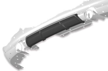 CSR Diffusor | Heckansatz mit ABE für BMW 3er E92 / E93 HA250-L Lackierung erforderlich (schwarz matt)