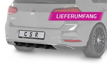 CSR Diffusor | Heckansatz mit ABE für VW Golf 7 (Facelift) HA251-K Kupfer matt (keine Lackierung erforderlich)