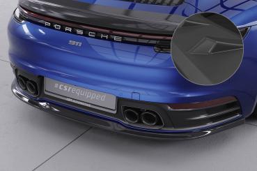 CSR Diffusor | Heckansatz mit ABE für Porsche 911/992 HA257-L schwarz matt (Lackierung erforderlich)