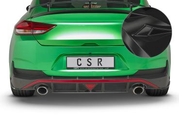 CSR Diffusor | Heckansatz mit ABE für Hyundai I30 N (PD) Fastback HA261-G Glossy schwarz Hochglanz (keine Lackierung erforderlich)