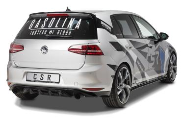 CSR Diffusor | Heckansatz mit ABE für VW Golf 7 Basis HA262-K Kupfer matt (keine Lackierung erforderlich)