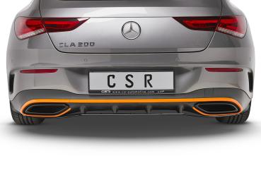 CSR Diffusor | Heckansatz mit ABE für Mercedes Benz CLA X118 AMG-Line HA265-K Kupfer matt (keine Lackierung erforderlich)