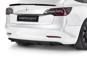 CSR Diffusor | Heckansatz mit ABE für Tesla Model 3 HA267-G Glossy schwarz glänzend (keine Lackierung erforderlich)