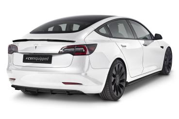CSR Diffusor | Heckansatz mit ABE für Tesla Model 3 HA267-G Glossy schwarz glänzend (keine Lackierung erforderlich)