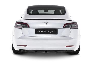 CSR Diffusor | Heckansatz mit ABE für Tesla Model 3 HA267-G Glossy schwarz glänzend (keine Lackierung erforderlich)