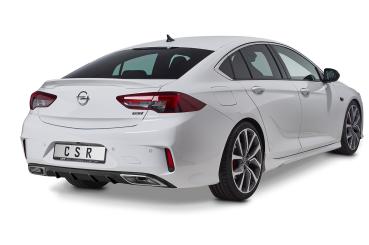 CSR Diffusor | Heckansatz mit ABE für Opel Insignia B HA270-L schwarz matt (Lackierung erforderlich)