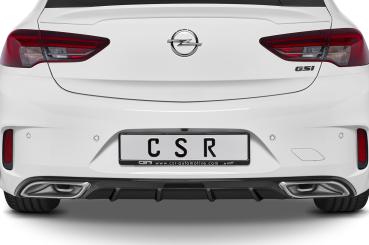 CSR Diffusor | Heckansatz mit ABE für Opel Insignia B HA270-L schwarz matt (Lackierung erforderlich)