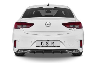 CSR Diffusor | Heckansatz mit ABE für Opel Insignia B HA270-L schwarz matt (Lackierung erforderlich)