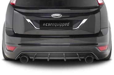 CSR Diffusor | Heckansatz mit ABE für Ford Focus ST MK2 HA271-L schwarz matt (Lackierung erforderlich)