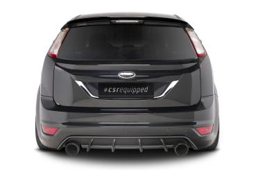 CSR Diffusor | Heckansatz mit ABE für Ford Focus ST MK2 HA271-L schwarz matt (Lackierung erforderlich)