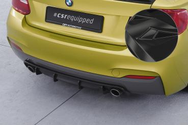 CSR Diffusor | Heckansatz mit ABE für BMW 2er (F22 / F23) Coupe und Cabrio HA273-G Glossy schwarz Hochglanz (keine Lackierung erforderlich)
