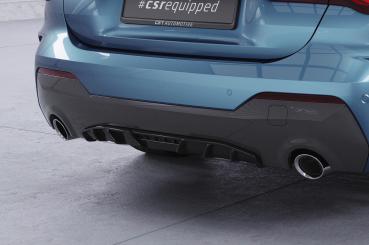 CSR Diffusor | Heckansatz mit ABE für BMW 4er (G22/G23) M-Paket und M440 HA276-L schwarz matt (Lackierung erforderlich)