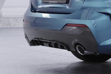 CSR Diffusor | Heckansatz mit ABE für BMW 4er (G22/G23) M-Paket und M440 HA276-L schwarz matt (Lackierung erforderlich)