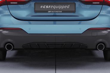 CSR Diffusor | Heckansatz mit ABE für BMW 4er (G22/G23) M-Paket und M440 HA276-L schwarz matt (Lackierung erforderlich)