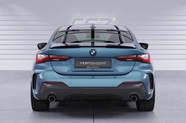 CSR Diffusor | Heckansatz mit ABE für BMW 4er (G22/G23) M-Paket und M440 HA276-L schwarz matt (Lackierung erforderlich)