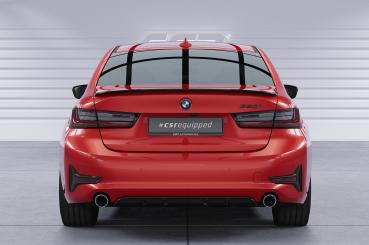 CSR Diffusor | Heckansatz mit ABE für BMW 3er Limousine und Touring (G20/G21) HA278-L schwarz matt (Lackierung erforderlich)