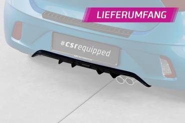 CSR Diffusor | Heckansatz mit ABE für Hyundai I10 3. Generation HA280-G Glossy schwarz Hochglanz (keine Lackierung erforderlich)