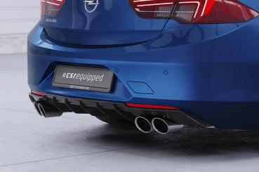 CSR Diffusor | Heckansatz mit ABE für Opel Insignia B Grandsport HA282-L schwarz matt (Lackierung erforderlich)