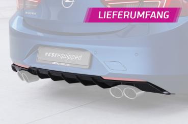 CSR Diffusor | Heckansatz mit ABE für Opel Insignia B Grandsport HA282-L schwarz matt (Lackierung erforderlich)
