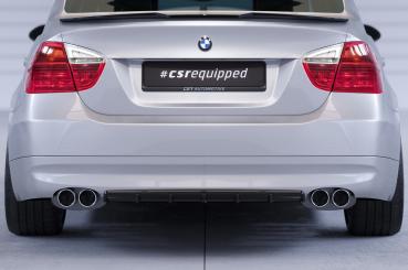 CSR Diffusor | Heckansatz mit ABE für BMW 3er E90 / E91 HA284-L Lackierung erforderlich (schwarz matt)