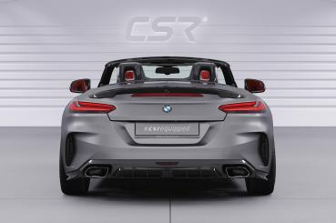 CSR Diffusor | Heckansatz mit ABE für BMW Z4 (G29) M40i HA285-M Carbon Look matt strukturiert (keine Lackierung erforderlich)