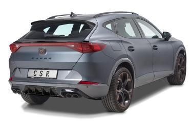 CSR Diffusor | Heckansatz mit ABE für Cupra Formentor HA286-G Glossy schwarz glänzend (keine Lackierung erforderlich)