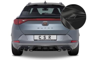 CSR Diffusor | Heckansatz mit ABE für Cupra Formentor HA286-G Glossy schwarz glänzend (keine Lackierung erforderlich)