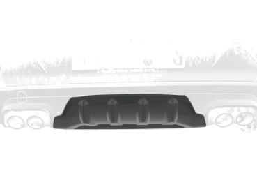 CSR Diffusor | Heckansatz mit ABE für Cupra Formentor HA286-G Glossy schwarz glänzend (keine Lackierung erforderlich)