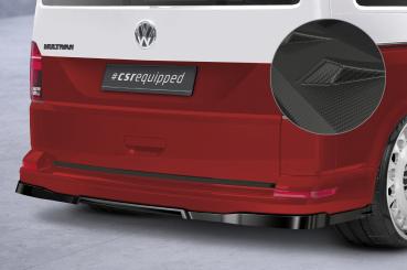 CSR Diffusor | Heckansatz mit ABE für VW T6 / T6.1 HA297-M Carbon Look matt strukturiert (keine Lackierung erforderlich)