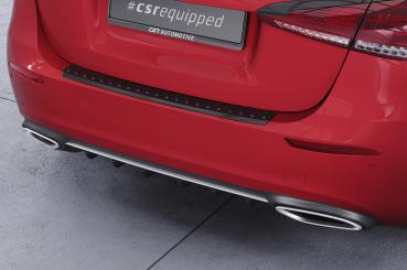 CSR Diffusor | Heckansatz mit ABE für Mercedes-Benz A-Klasse (W177) HA300-S schwarz matt strukturiert (keine Lackierung erforderlich)