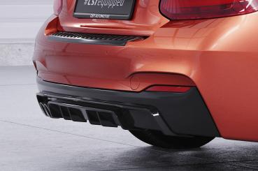 CSR Diffusor | Heckansatz mit ABE für BMW 2er F22 / F23 M-Paket HA307-L schwarz matt (Lackierung erforderlich)