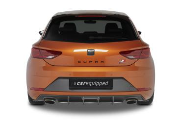 CSR Racing Diffusor | Heckansatz für Seat Leon 3 (Typ 5F) SC CupraHA310-L Lackierung erforderlich (schwarz matt)