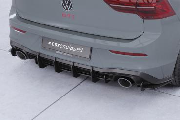 CSR Racing Diffusor | Heckansatz für VW Golf 8 (Typ CD) GTI Clubsport HA316-B mit CSR-Logo Lackierung erforderlich (schwarz matt)