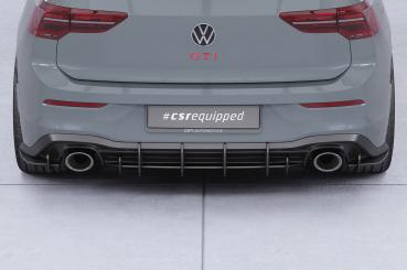 CSR Racing Diffusor | Heckansatz für VW Golf 8 (Typ CD) GTI Clubsport HA316-B mit CSR-Logo Lackierung erforderlich (schwarz matt)