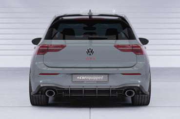 CSR Racing Diffusor | Heckansatz für VW Golf 8 (Typ CD) GTI Clubsport HA316-B mit CSR-Logo Lackierung erforderlich (schwarz matt)