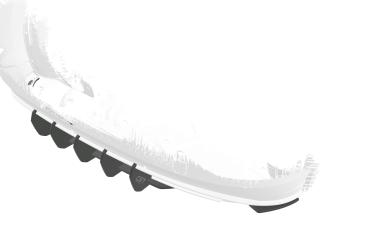 CSR Racing Diffusor | Heckansatz für VW Polo 6 2G (Typ AW) R-Line HA317-B Lackierung erforderlich (unlackiert)