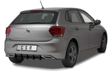 CSR Racing Diffusor | Heckansatz für VW Polo 6 2G (Typ AW) R-Line HA318-B Lackierung erforderlich (unlackiert)
