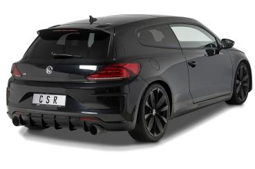 CSR Racing Diffusor | Heckansatz für VW Scirocco 3 R HA319-B schwarz matt (Lackierung erforderlich)