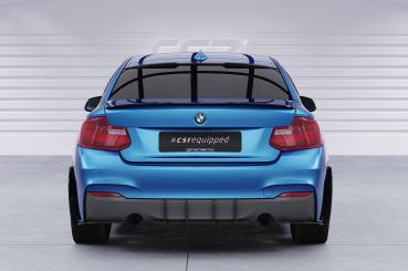 CSR Racing Diffusor | Heckansatz für BMW 2er F22/F23 M-Paket HA320-L schwarz matt (Lackierung erforderlich)