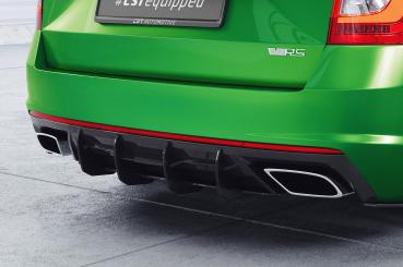 CSR Racing Diffusor | Heckansatz für Skoda Octavia 3 (Typ 5E) RS HA322-B schwarz matt (Lackierung erforderlich)