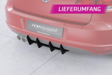 CSR Racing Diffusor | Heckansatz für VW Golf 6 (Typ 1K) HA334-B Lackierung erforderlich (unlackiert)