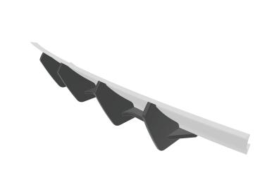 CSR Racing Diffusor | Heckansatz für VW Golf 6 (Typ 1K) HA334-B Lackierung erforderlich (unlackiert)