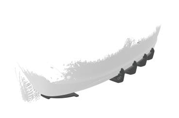 CSR Racing Diffusor | Heckansatz für Ford Fiesta MK8 HA336-B Lackierung erforderlich