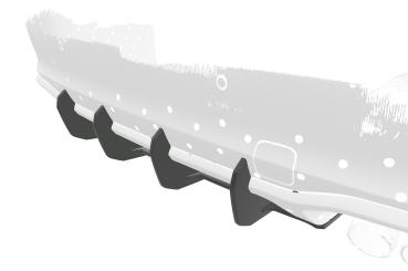 CSR Racing Diffusor | Heckansatz für Ford Focus MK4 Turnier ST-Line HA339-B Lackierung erforderlich