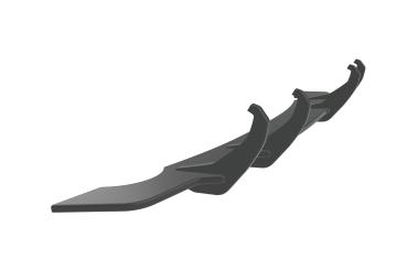 CSR Racing Diffusor | Heckansatz für VW Polo 5 (Typ 6R) HA352-B Lackierung erforderlich (unlackiert)