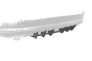 CSR Racing Diffusor | Heckansatz für VW Passat B7 (Typ 3C) Variant HA353-B Lackierung erforderlich (unlackiert)