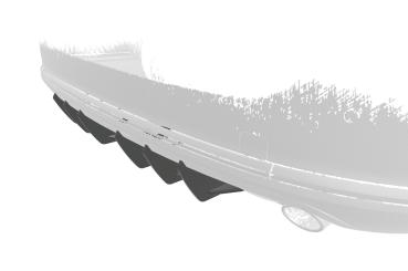 CSR Racing Diffusor | Heckansatz für VW Passat B7 (Typ 3C) Variant HA353-B Lackierung erforderlich (unlackiert)