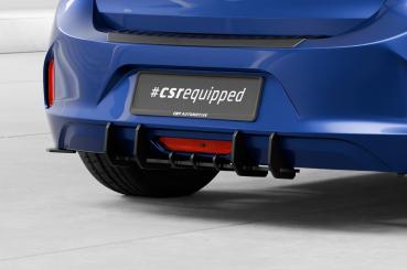 CSR Racing Diffusor | Heckansatz für Opel Corsa F HA364-B Lackierung erforderlich (unlackiert)