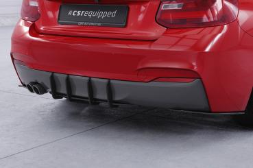 CSR Racing Diffusor | Heckansatz für BMW 2er F22/F23 M-Paket HA372 schwarz matt (Lackierung erforderlich)